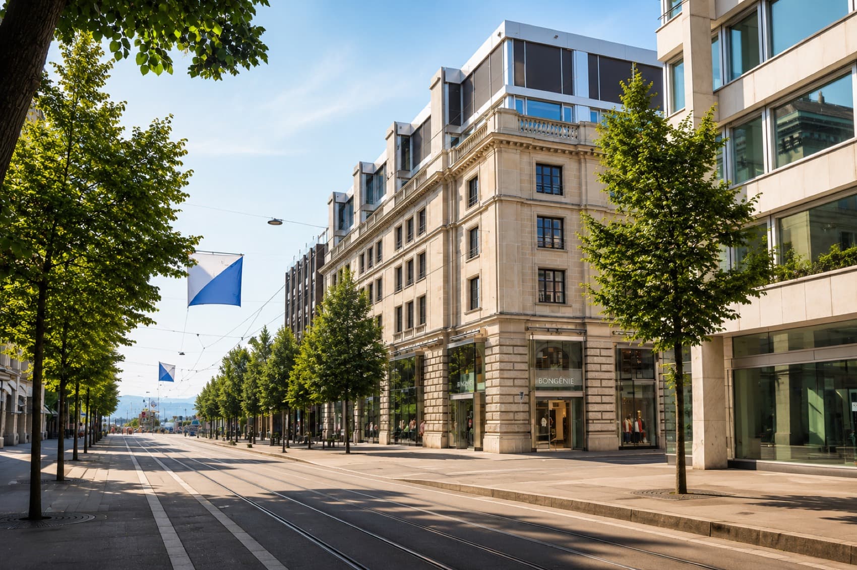 Zürich's Bahnhofstrasse
